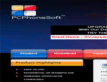 Tablet Screenshot of contact.pcphonesoft.com